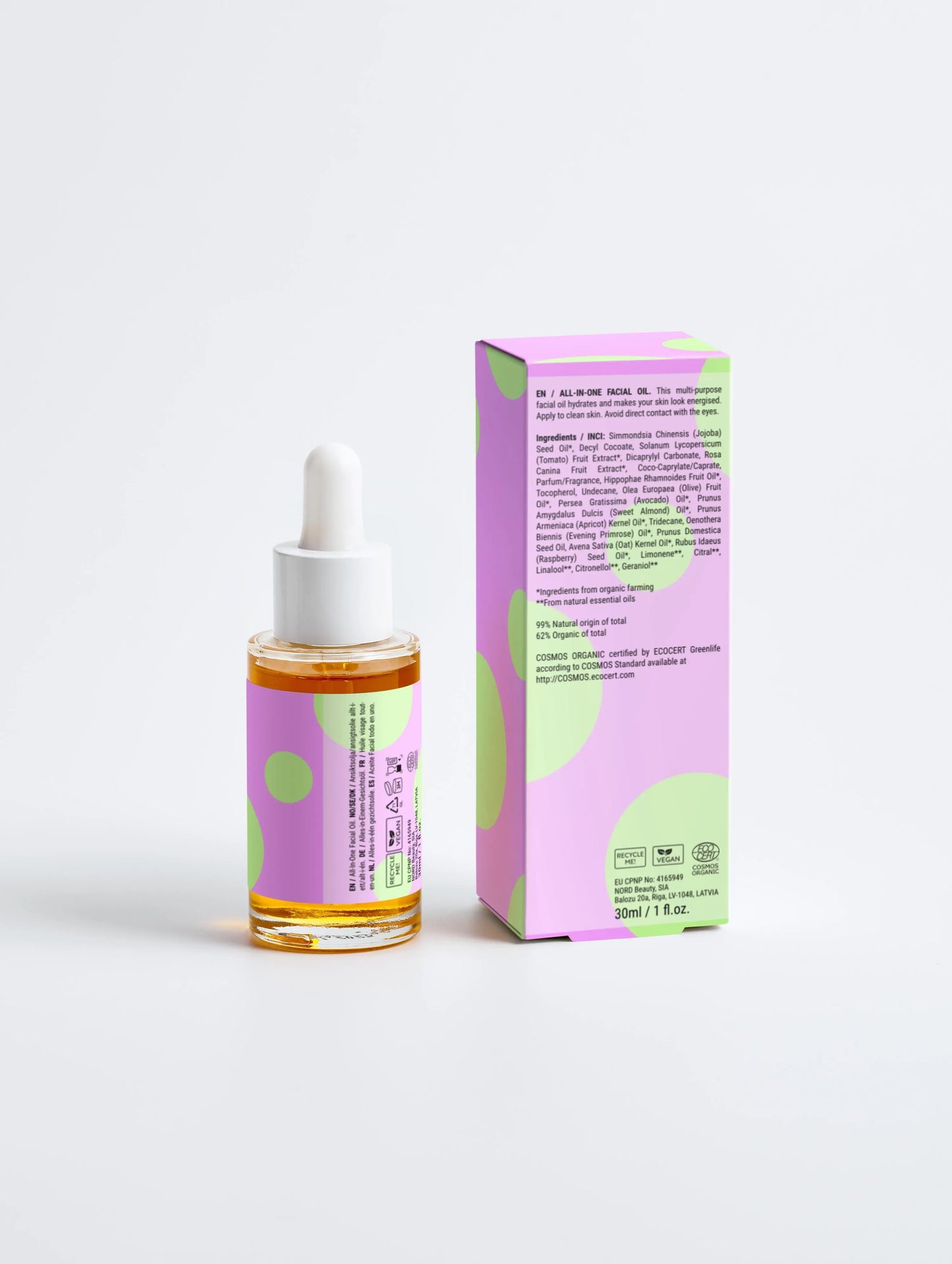 Huile Sèche Bio Visage – Précieuse & Éclat Naturel Selfnamed