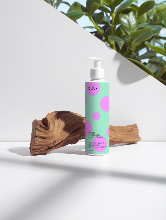 Mousse Nettoyante Purifiante – Sébum & Impuretés - bul•