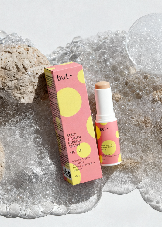 Stick Solaire Teinté SPF 50 – Haute Protection & minéral - bul•