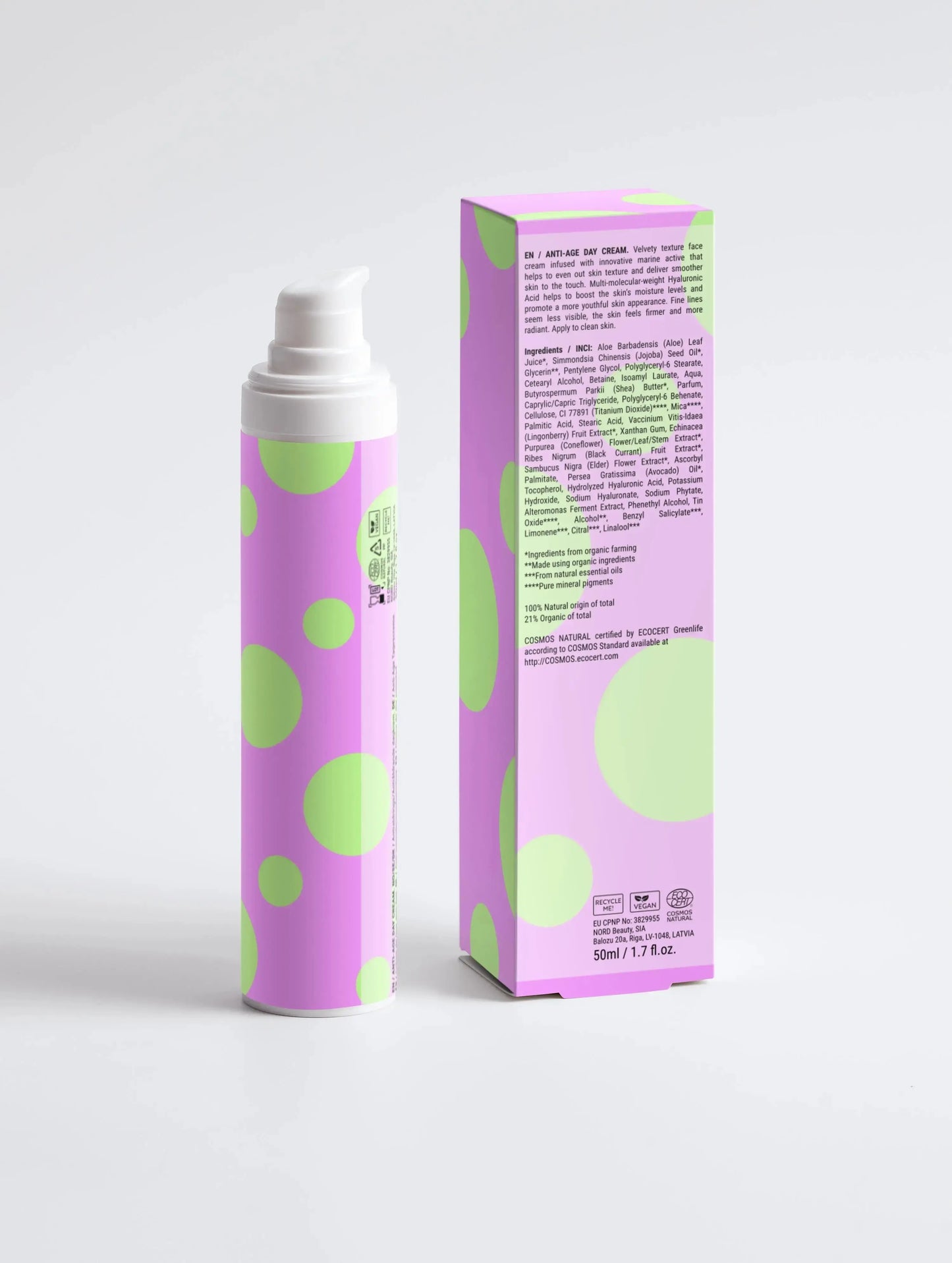 Crème de jour Anti-âge - Hydratation & fermeté