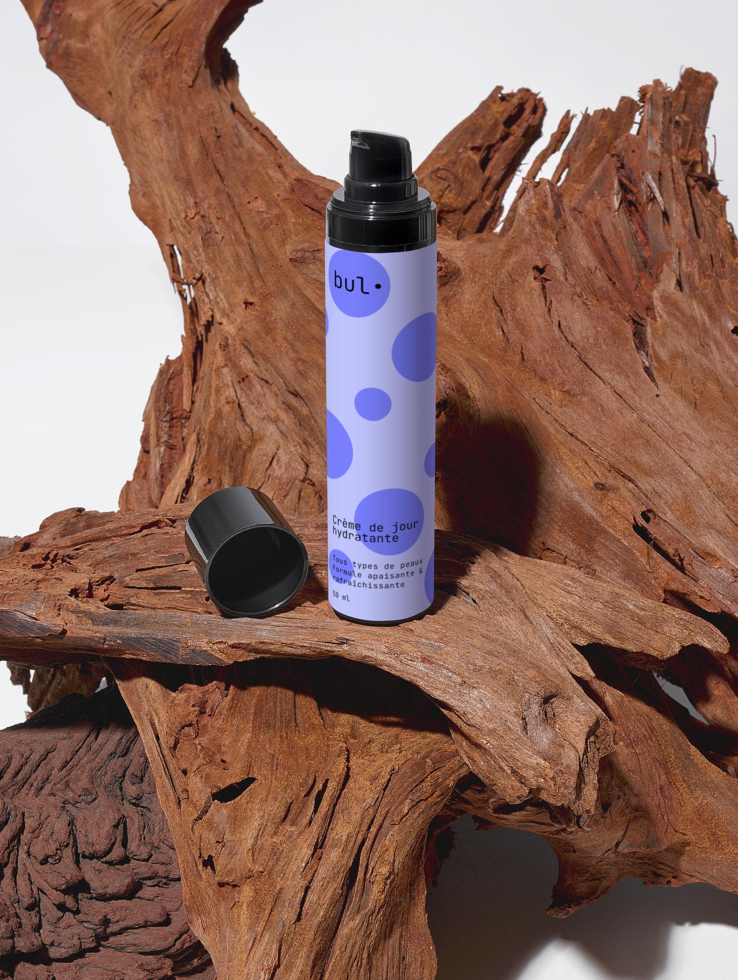 Crème hydratante Homme - Acide hyaluronique & Aloe Vera