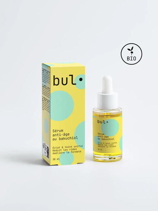 Sérum Anti-âge de nuit Bio – Bakuchiol & stimulation du collagène