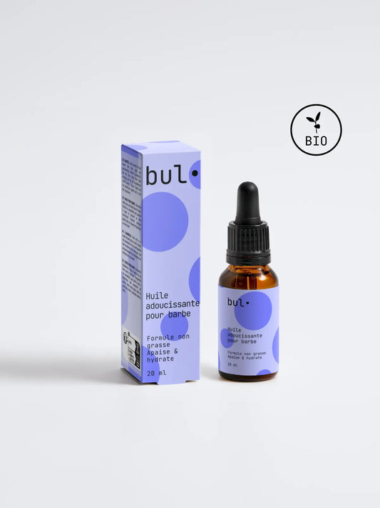 Huile pour Barbe Bio Homme - Adoucissante & Nourrissante