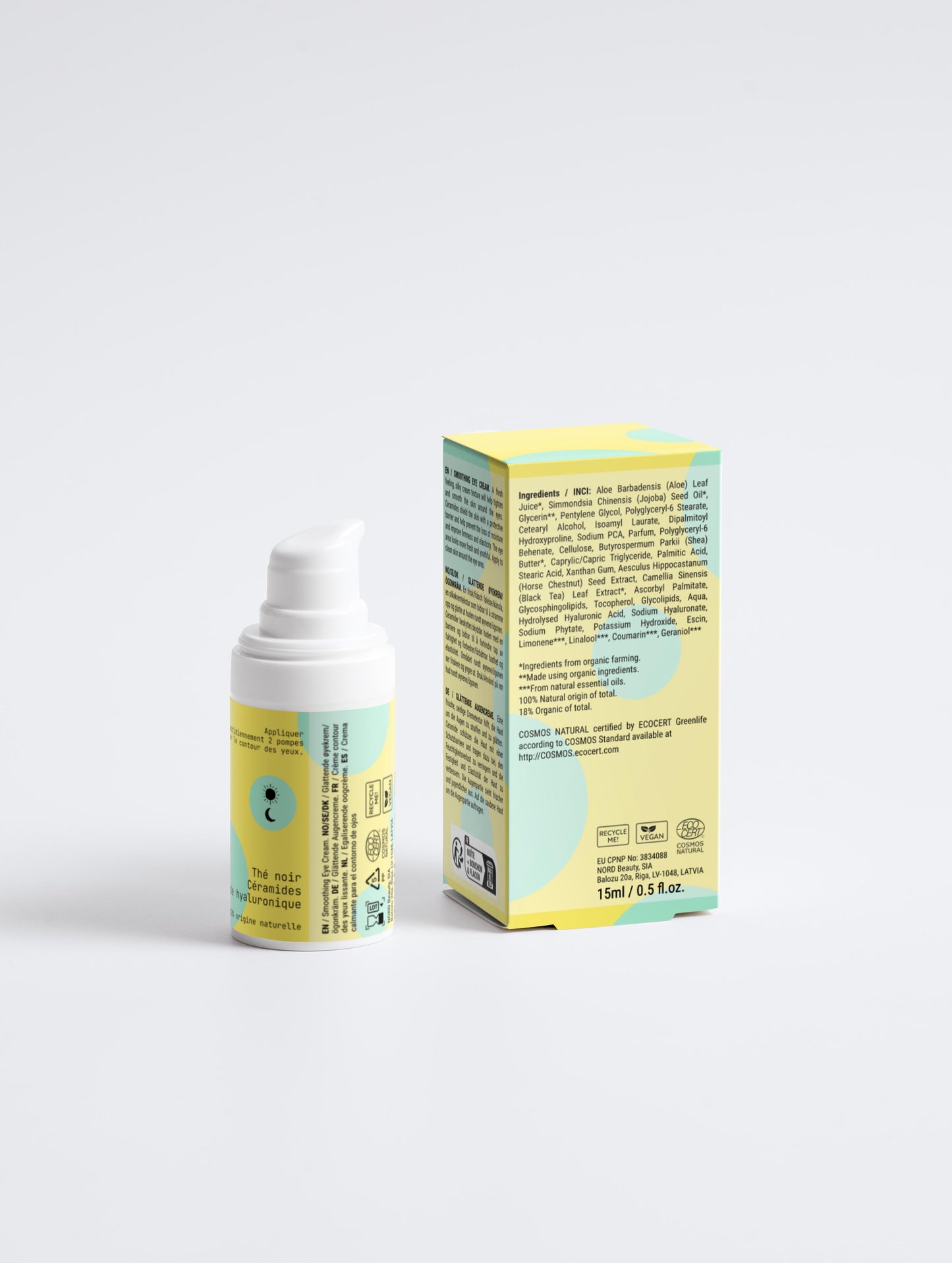 Crème Contour des Yeux Lissante – Rides & Hydratation - bul•