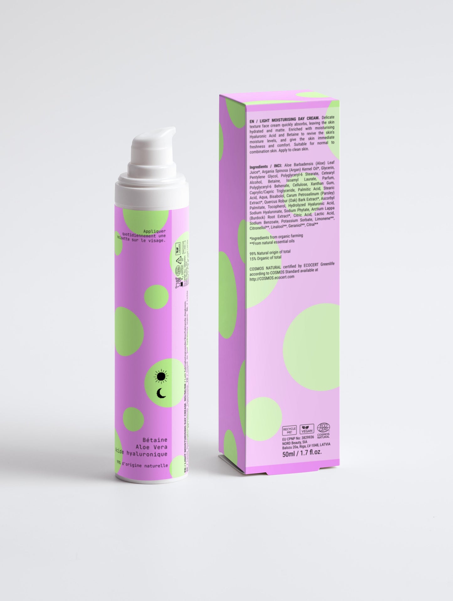 Crème Hydratante Visage – Peaux Normales & Mixtes - bul•