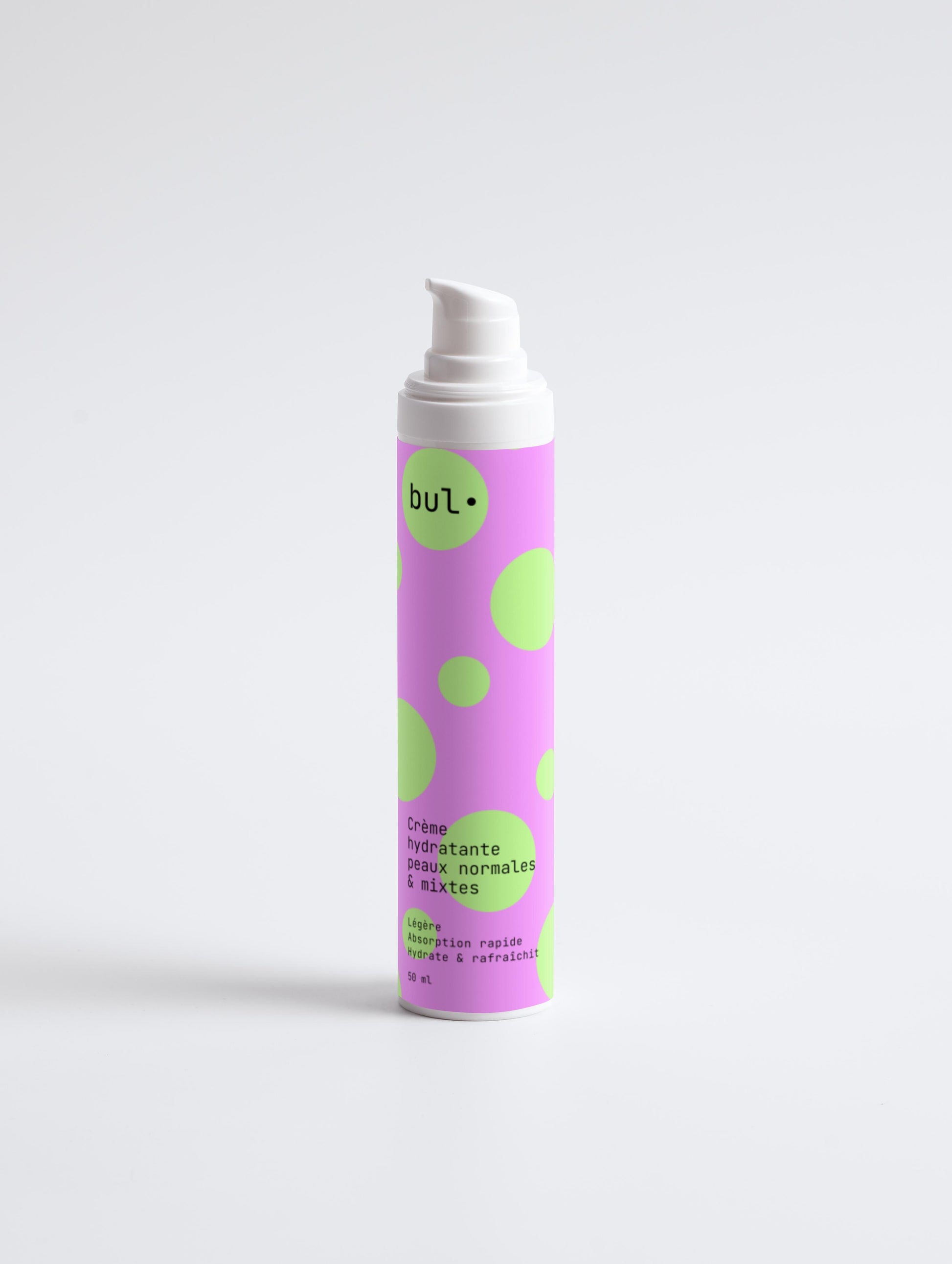 Crème Hydratante Visage – Peaux Normales & Mixtes - bul•