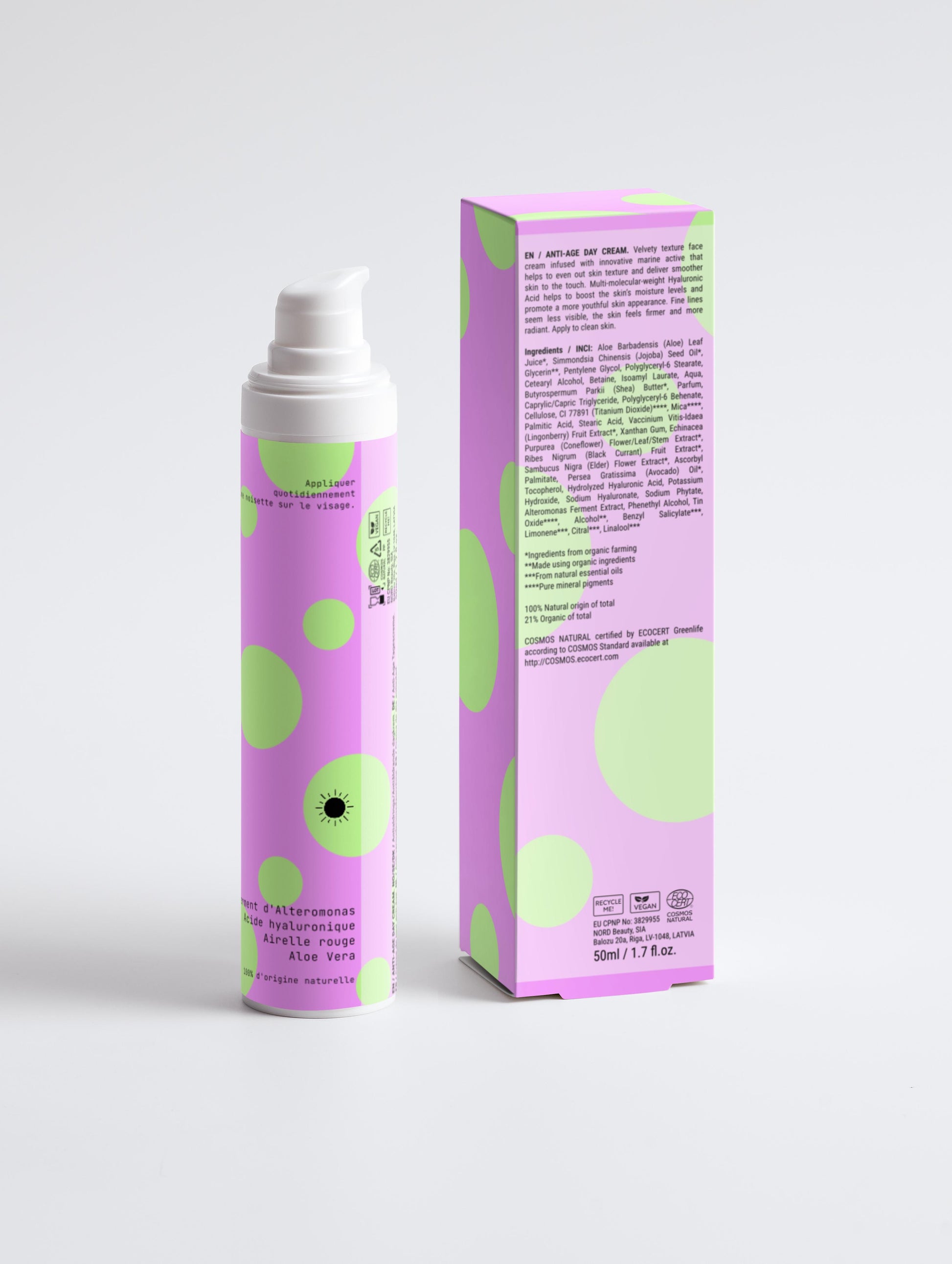 Crème de jour Anti-âge - Hydratante & Antioxydante - bul•