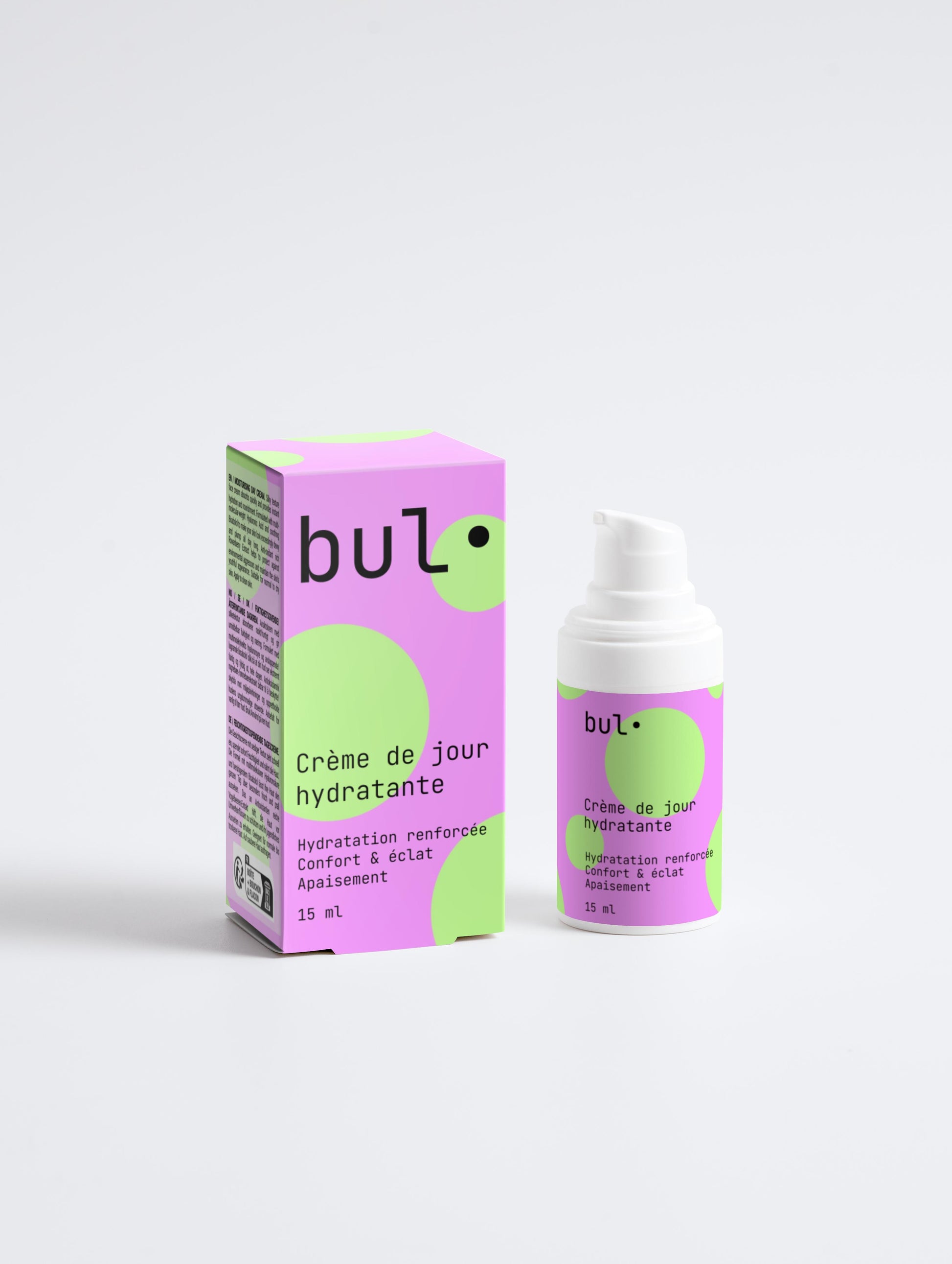 Crème de jour Hydratante – Confort & éclat - bul•
