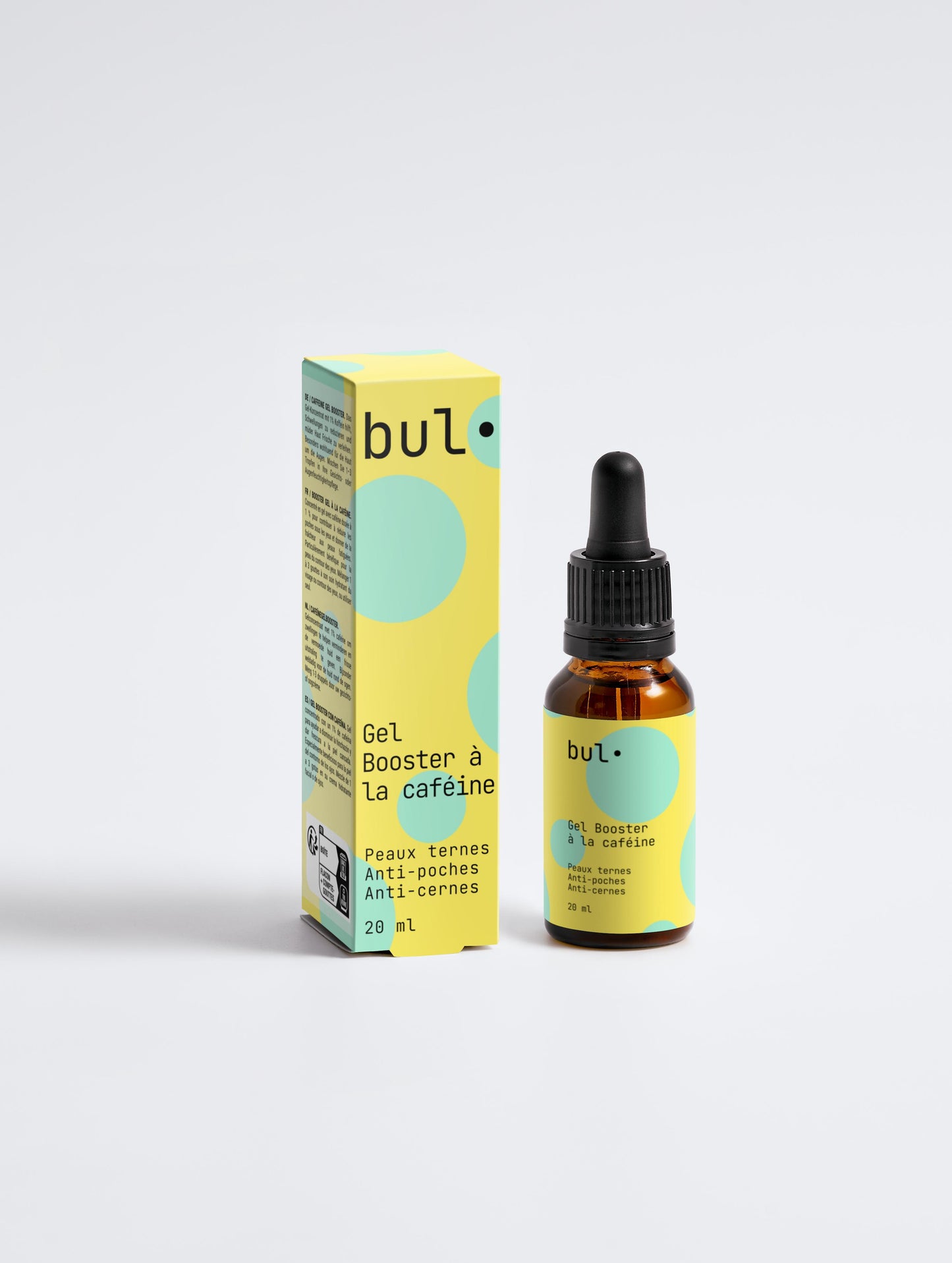 Gel Booster à la Caféine – Anti-poches & éclat - bul•