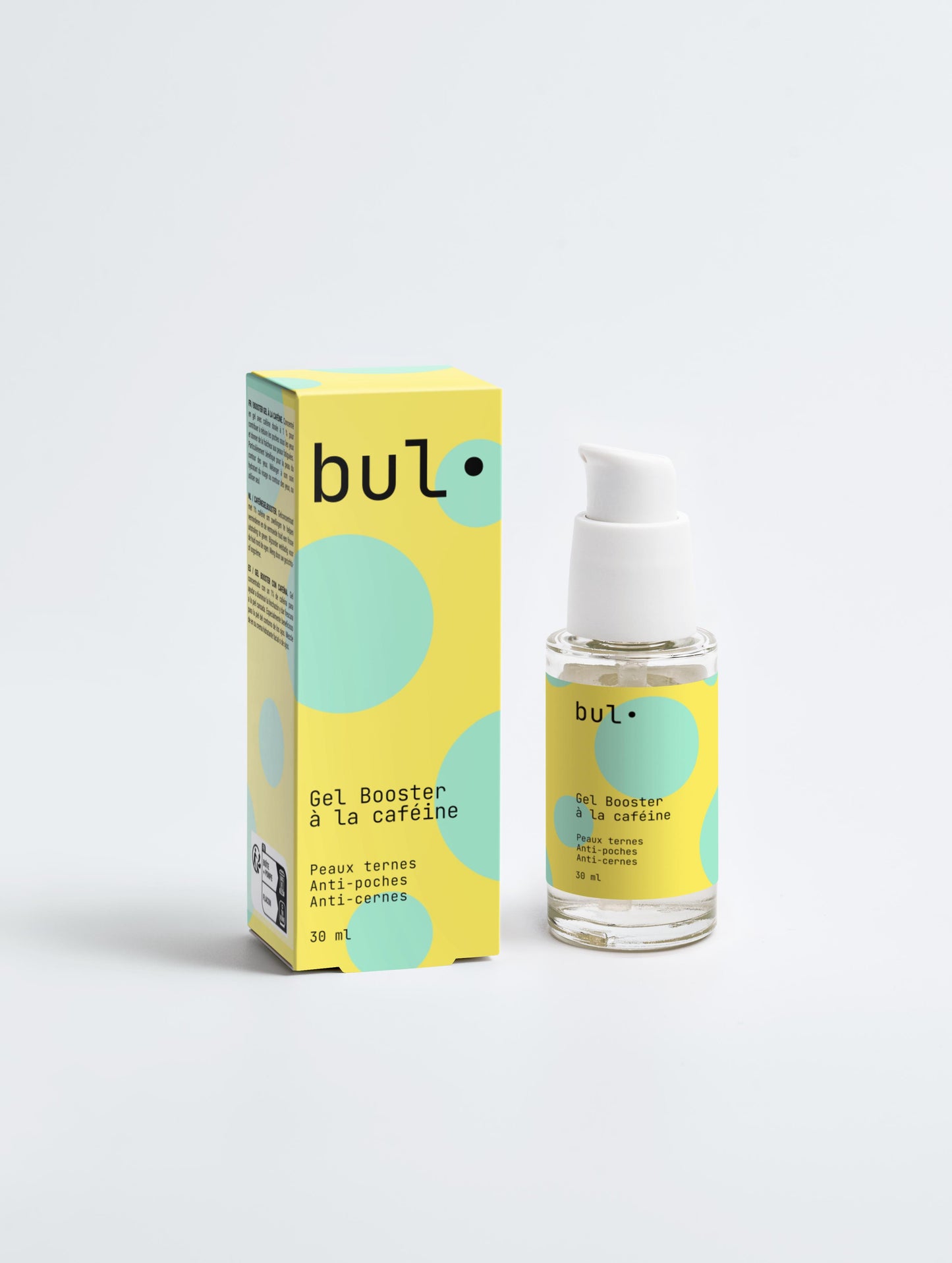 Gel Booster à la Caféine – Anti-poches & éclat - bul•