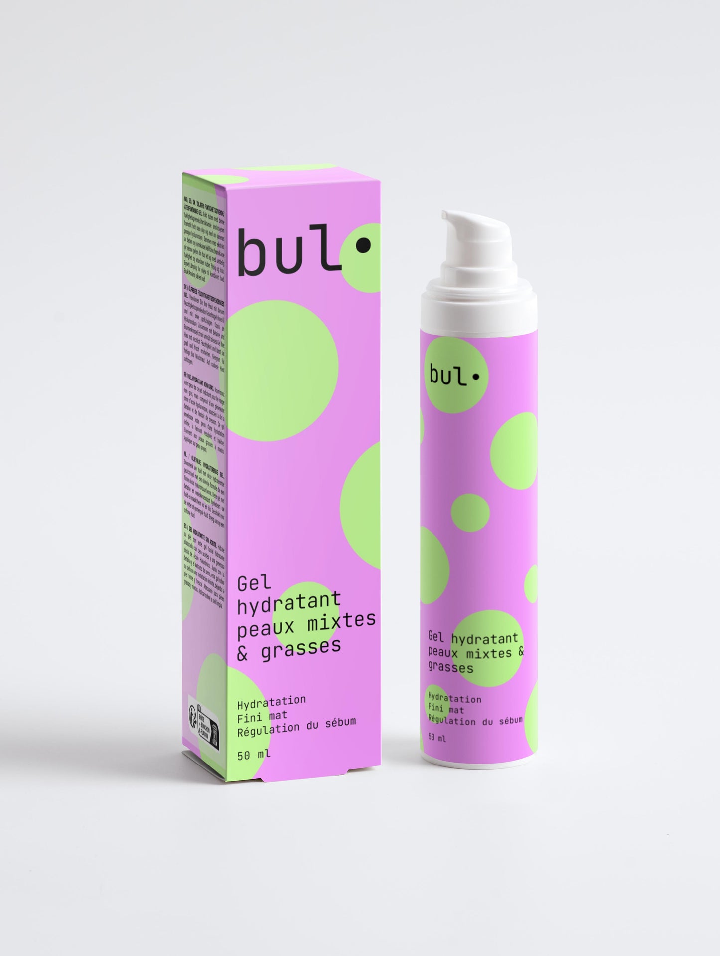 Gel Hydratant Visage au Zinc PCA – Peaux Mixtes & Grasses - bul•