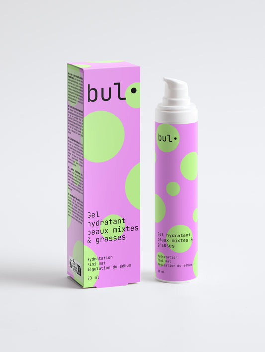 Gel Hydratant Visage au Zinc PCA – Peaux Mixtes & Grasses - bul•