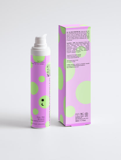 Gel Hydratant Visage au Zinc PCA – Peaux Mixtes & Grasses - bul•