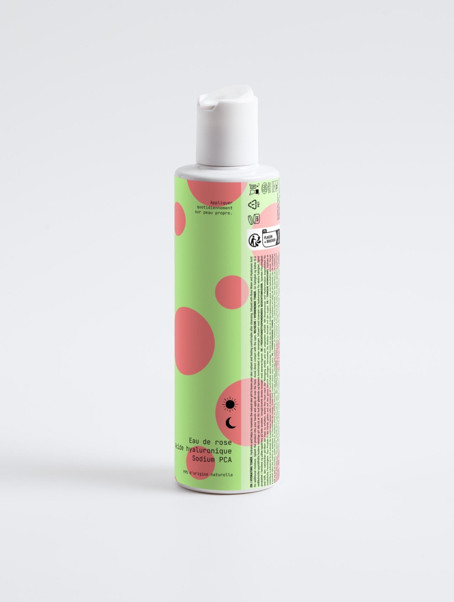 Lotion Tonique Hydratante - Eau de rose & Acide hyaluronique - bul•