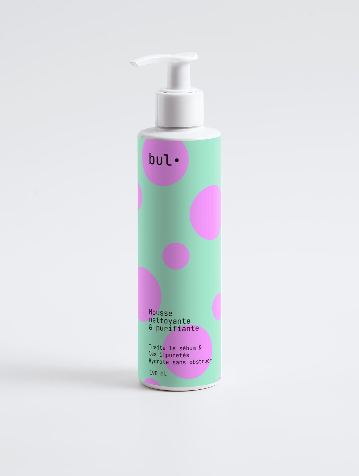 Mousse Nettoyante Purifiante – Sébum & Impuretés - bul•