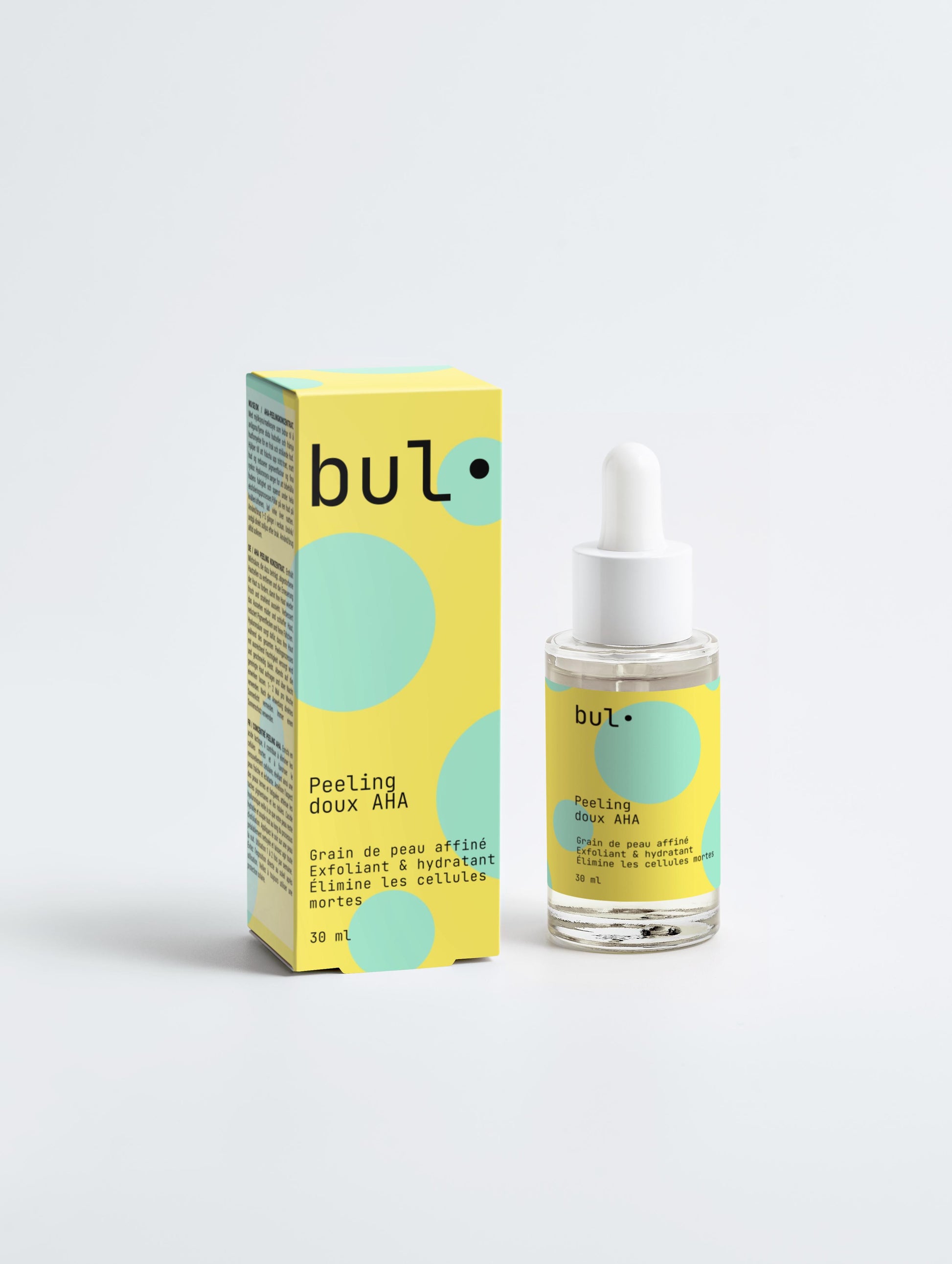 Peeling doux AHA - Exfoliation & éclat - bul•