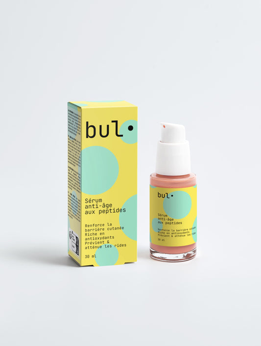 Sérum Anti-âge aux Peptides - Raffermissant & lissant - bul•
