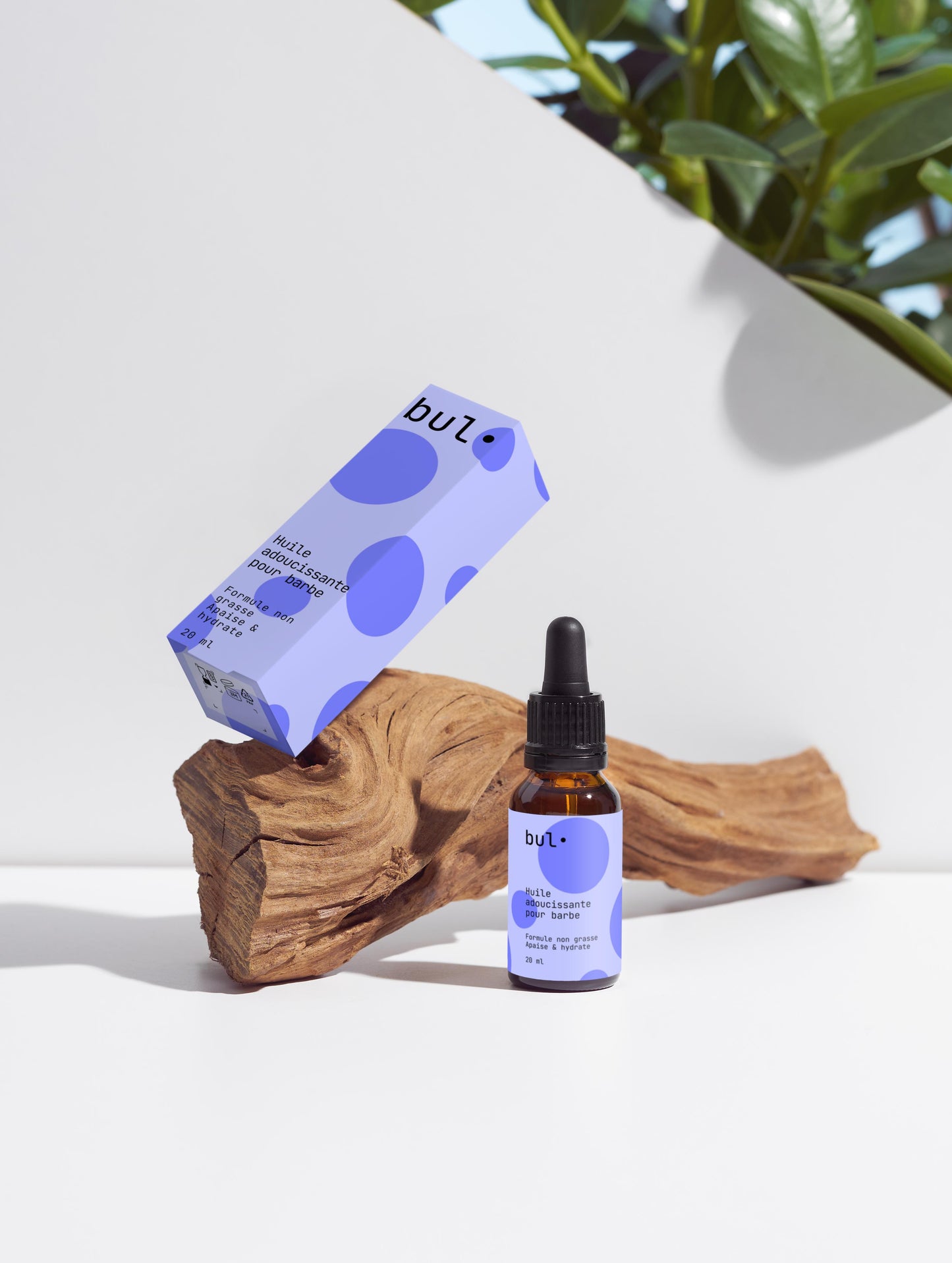 Huile pour Barbe Bio Homme - Adoucissante & Nourrissante